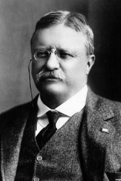 #26 - Theodore 'Teddy' Roosevelt, presidente de Estados Unidos de 1901 a 1908.
