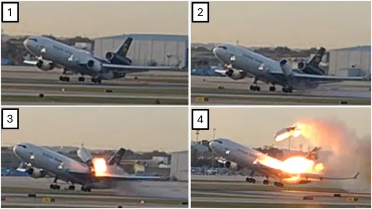 Los aviones de UPS inmovilizados tras el accidente mortal en Kentucky continuarán en tierra para inspecciones y reparaciones