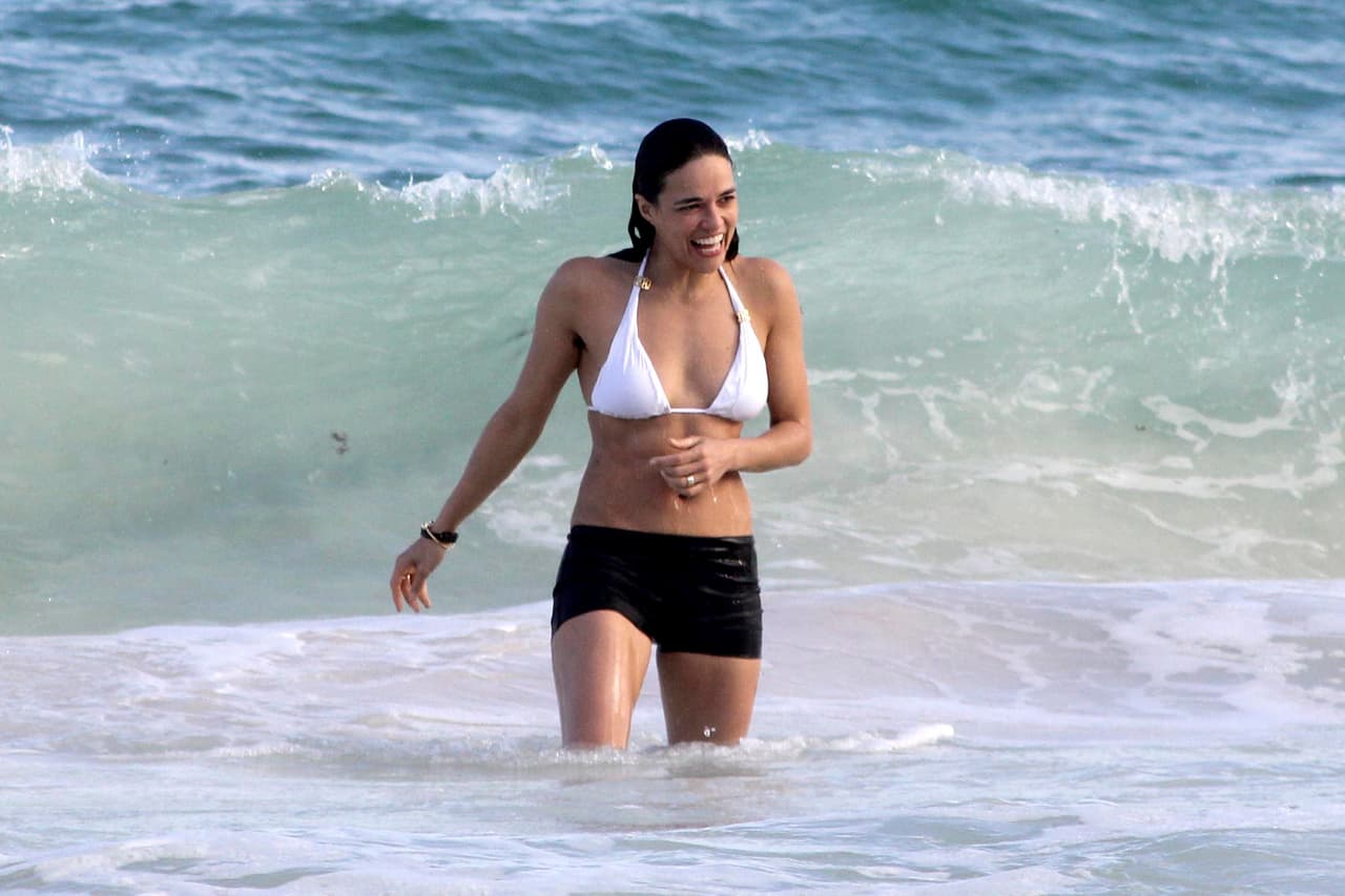 Ella estuvo muy contentita y sonriente todo el tiempo.