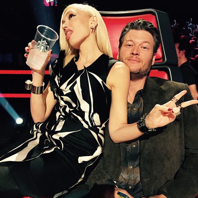 Gwen Stefani y Blake Sheldon se conocieron en el programa 'The Voice' en 2014, en donde eran mentores.