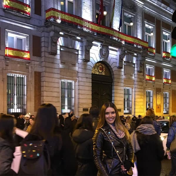Marlene lució radiante durante su estancia en España.
