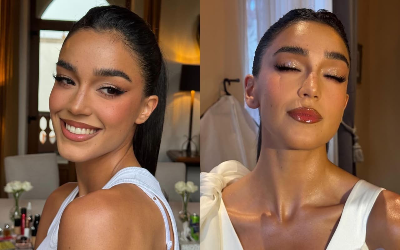Así lució el maquillaje de Ale Capetillo para su preboda.