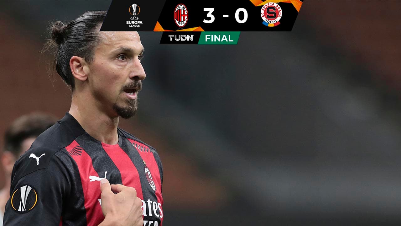 El Milán se da un paseo ante el Sparta Praga en la Europa League
