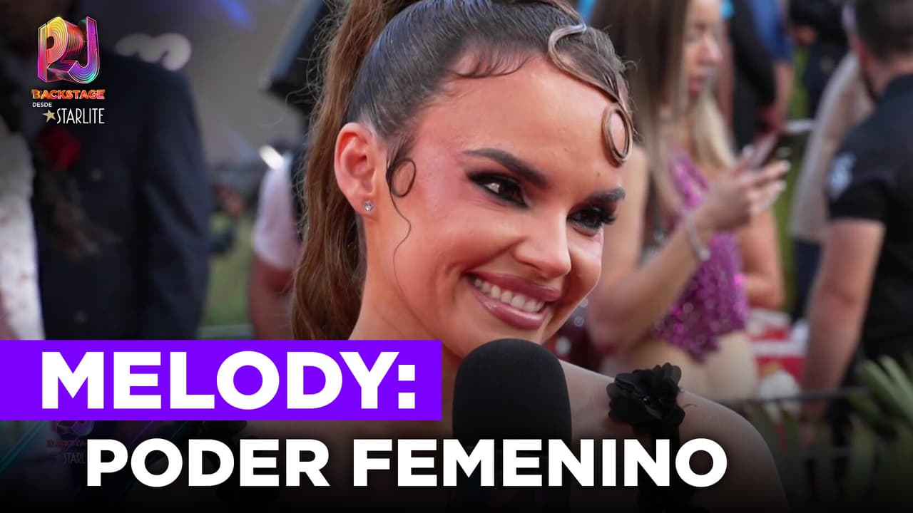 Melody emocionada por su nominación en Premios Juventud