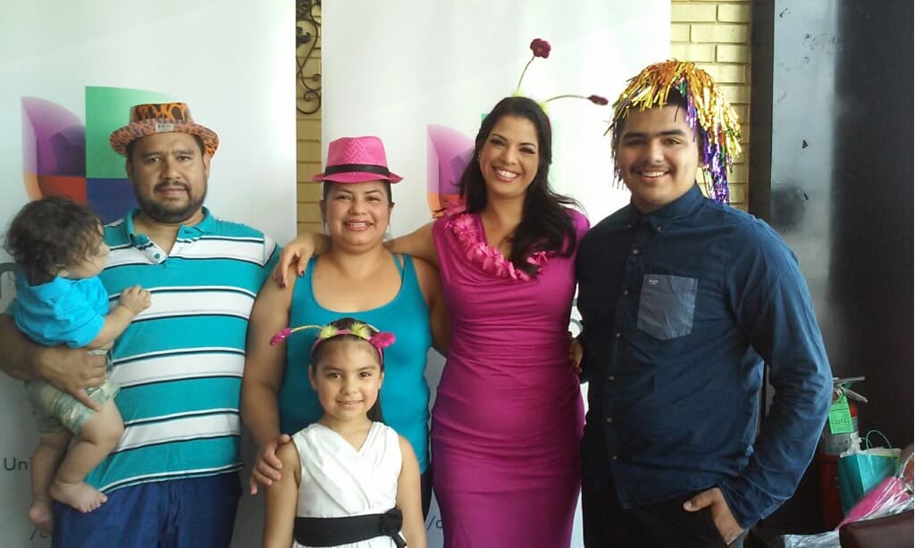 Ambientazo que se armó en la fiesta de cumpleaños de Erika Maldonado.