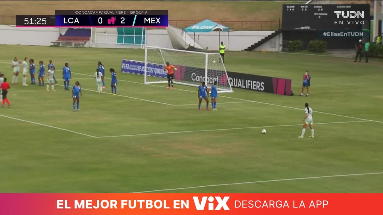 ¡Sumen otro para México! Un autogol de Santa Lucía aumenta la ventaja para las mexicanas