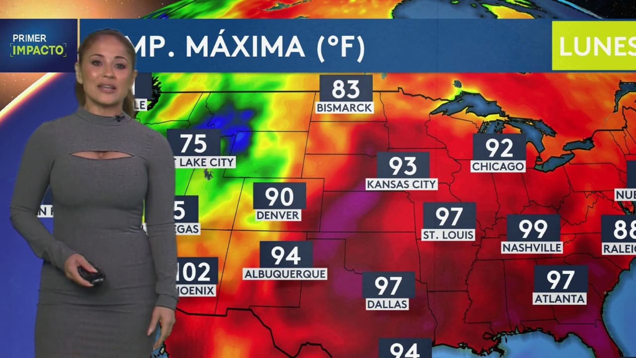 ¿Qué zonas de EEUU podrían percibir temperaturas extremas de hasta 115°F en la antesala del 4 de Julio?