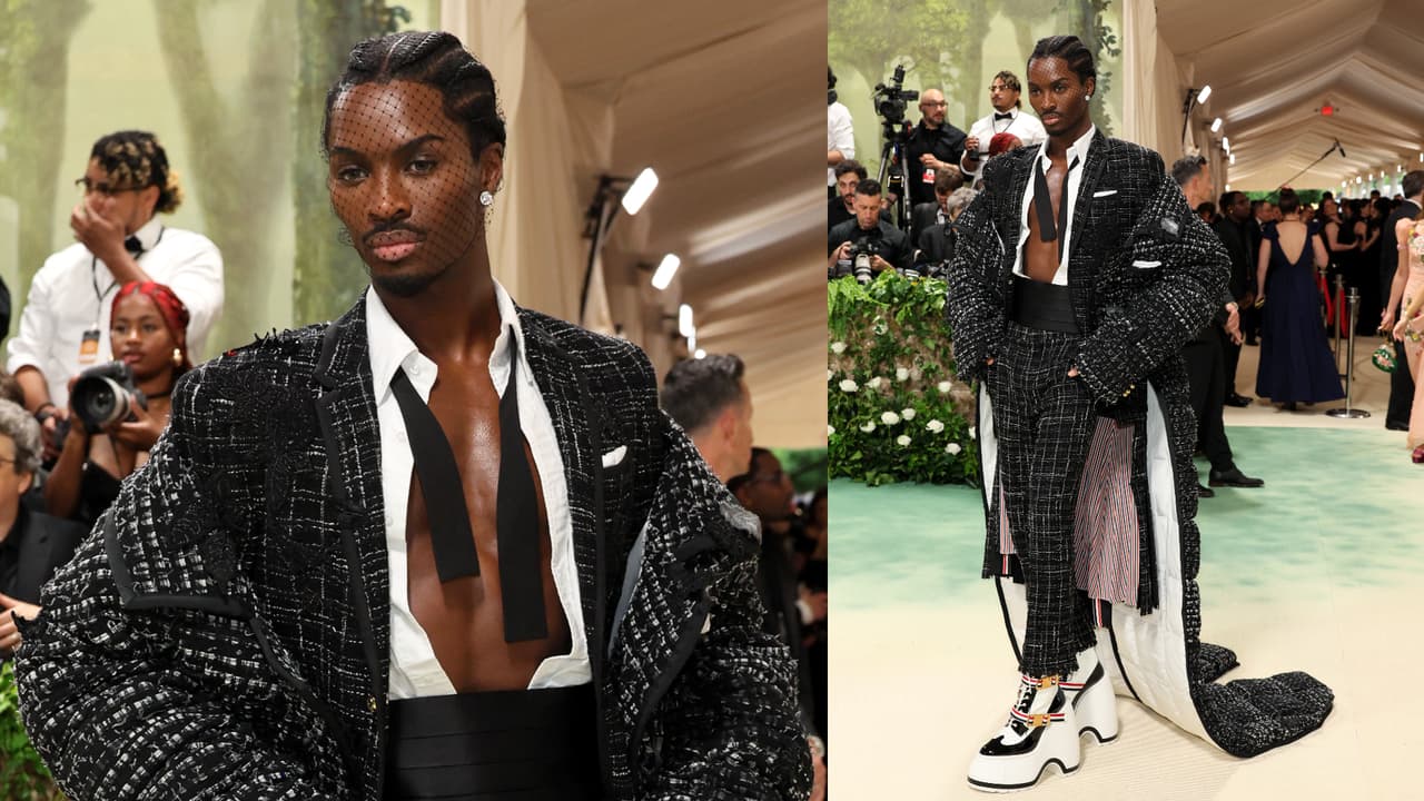 Alton Mason en la Met Gala 2024.