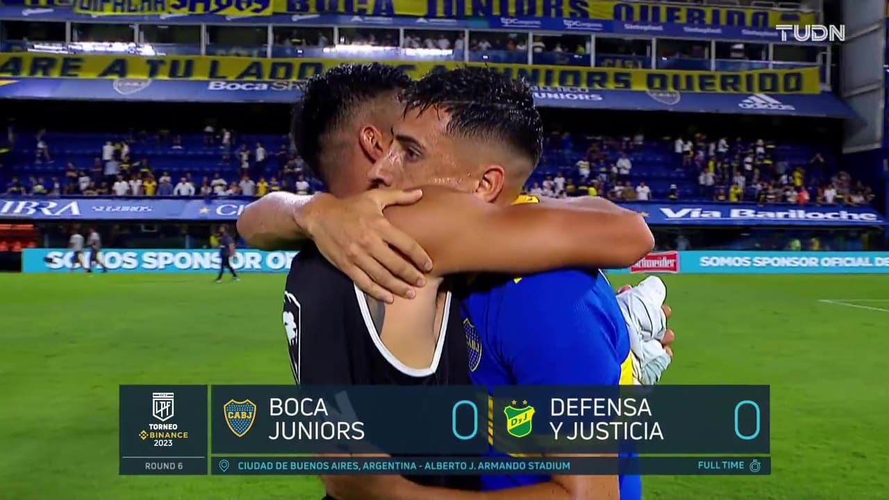 Resumen | Boca Juniors y Defensa y Justicia no se hicieron daño