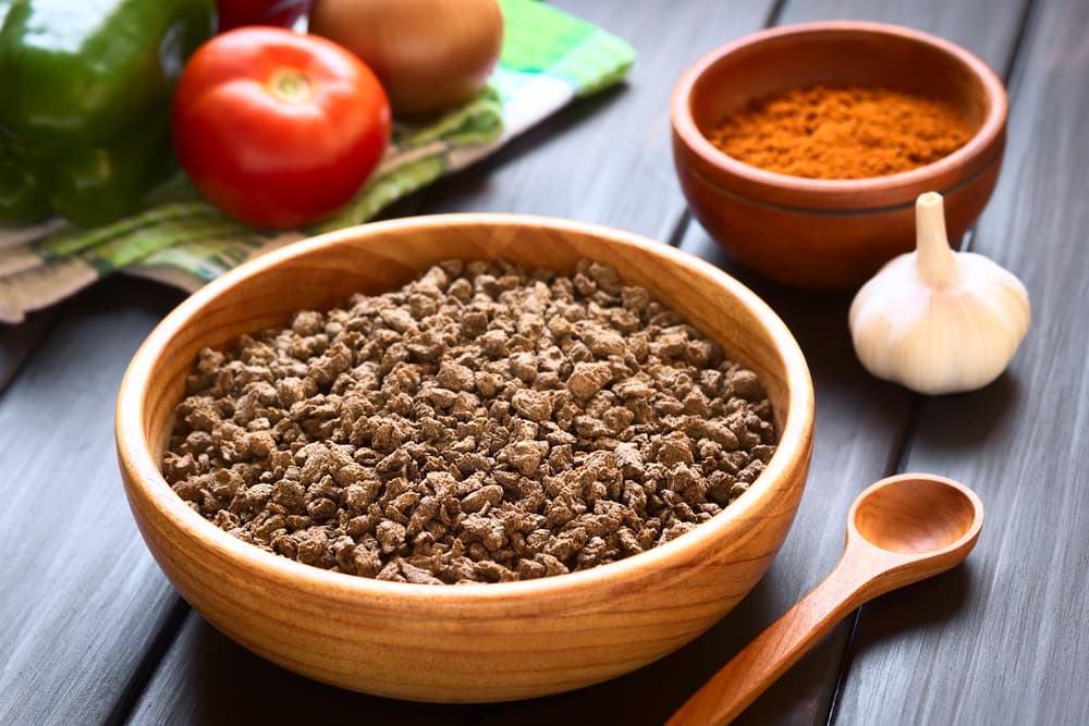 Chícharos (guisantes) con carne de soya | Reto 28