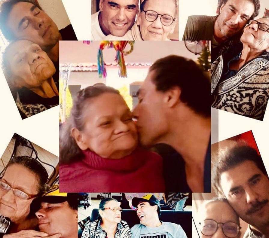 Luego, dedicó las siguientes palabras a su abuela: "Vives en mis recuerdos y en mi corazón. Prometo que 
<b>nunca te olvidaré</b>". 
<br>
