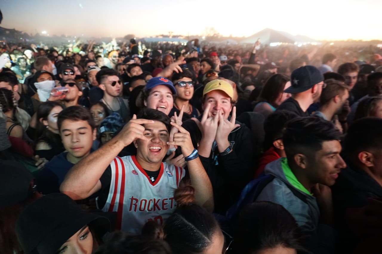 Massive crowds gathered to watch a variety of hip hop groups, from Bamsworth Belli to Wiz Khalifa. These are just a few of our favorite crowd photos.