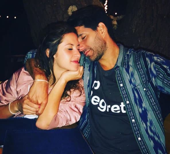 Su amor nació cuando grababan 'La piloto'. La actriz asegura que desde que se conocieron se dio el flechazo.