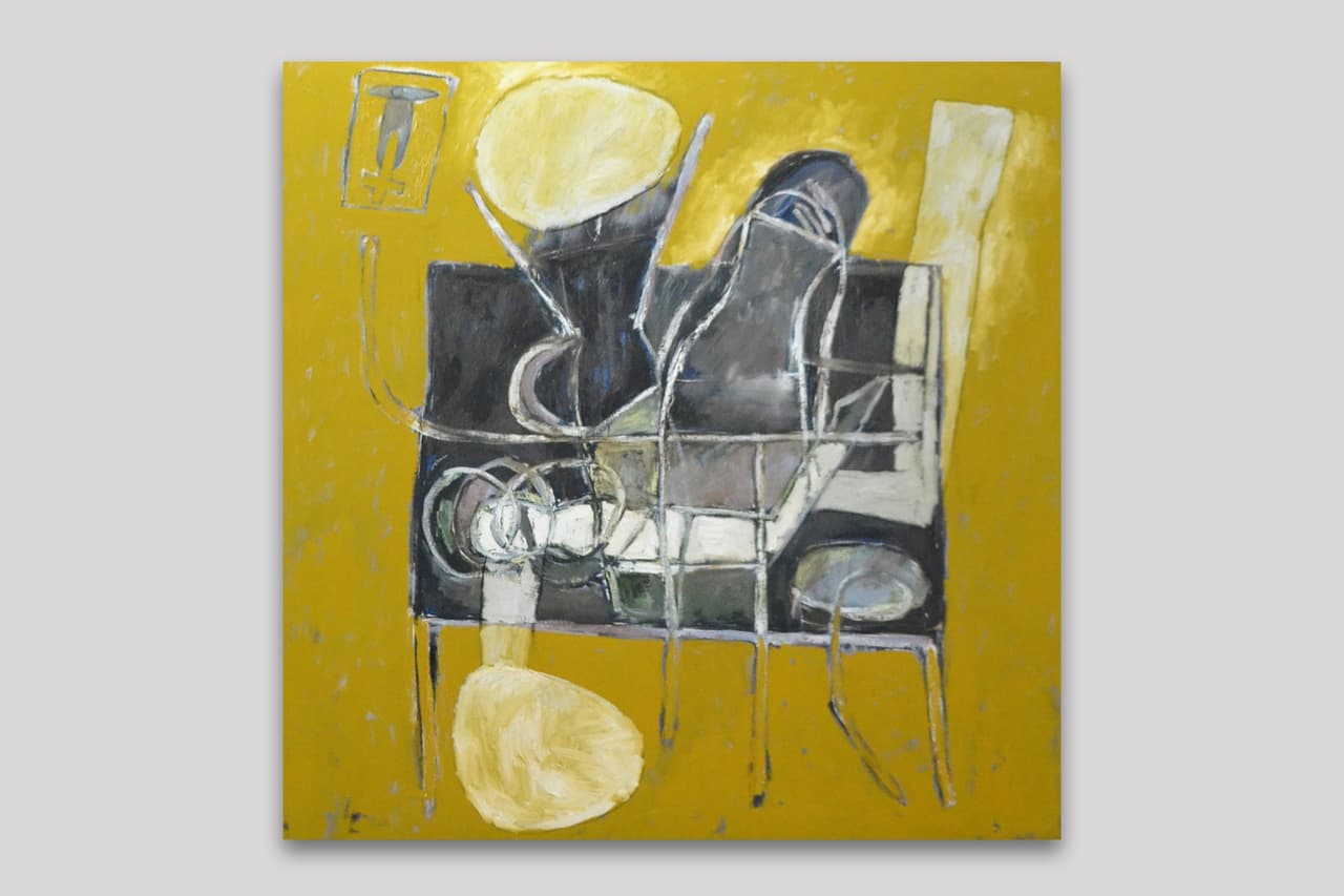 El fallecido artista cubano Carlos Alfonzo vuelve a Art Basel con su obra 'La todavía-vida de una víctima del SIDA' expuesta en la Fredric Snitzer Gallery.