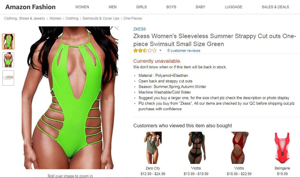 El modelo de color verde para la playa se puede conseguir en la tienda virtual amazon.com por apenas 14 dólares.