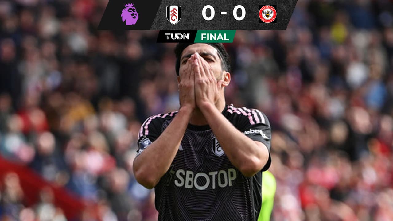 ¡Volvió! Raúl Jiménez reaparece con el Fulham en empate ante Brentford