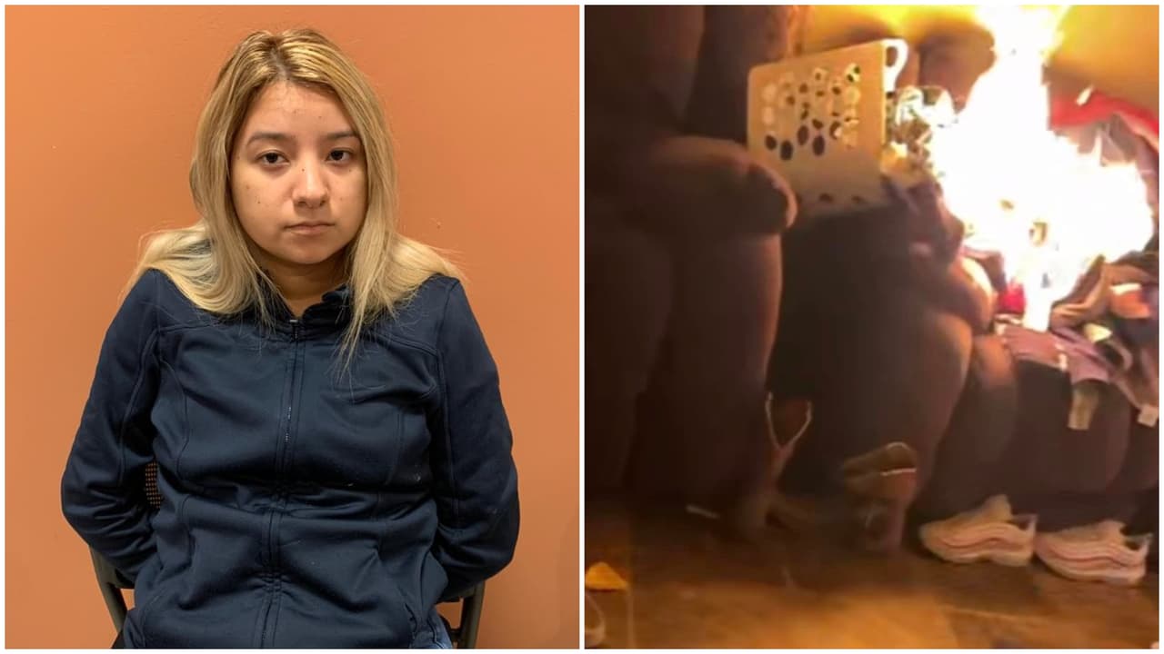 Senaida Marie Soto, de 23 años, fue arrestada y acusada de robar la casa de su exnovio