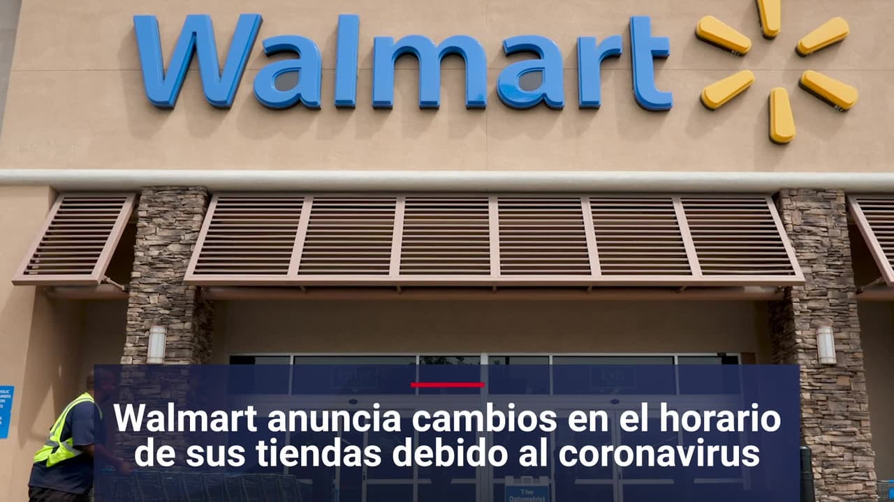 Walmart anuncia cambios en el horario de sus tiendas debido al coronavirus