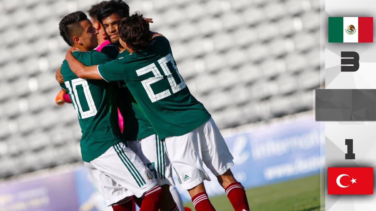 México clasifica a la final de Toulon de la mano de Aguirre y Lainez