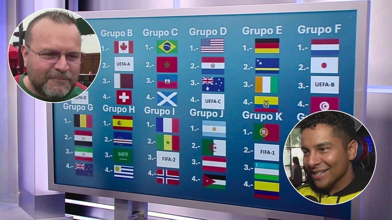 Así quedaron los grupos para el Mundial de Fútbol del próximo año en México, Estados Unidos y Canadá