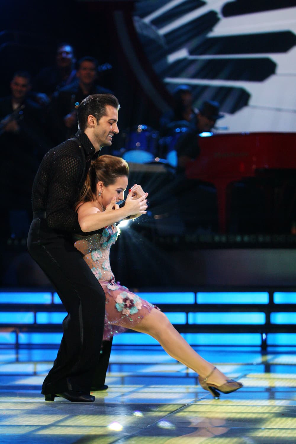 Los pasos fueron complicados, pero ambos salieron triunfantes de este baile.