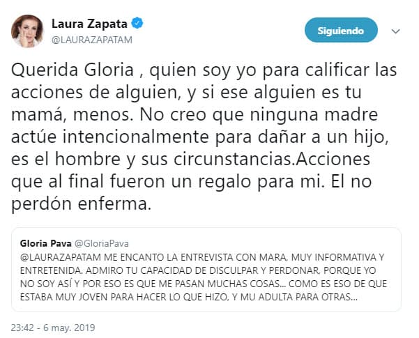 Pero, a pesar de todo, la actriz dio a entender que ya perdonó y entendió las acciones de su progenitora con un consejo que le dio a una de sus seguidoras.