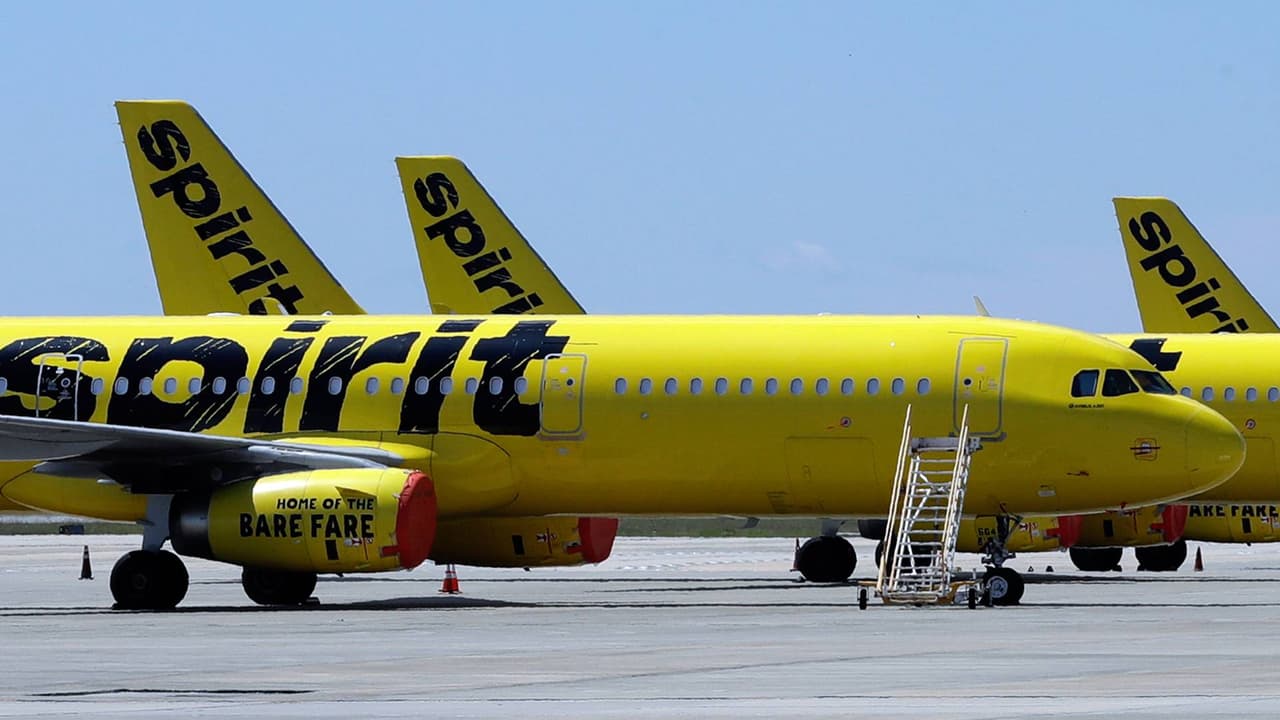 Spirit Airlines: Decenas de aviones de la aerolínea fueron captados en aeropuerto de Goodyear en Phoenix