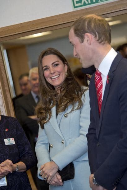 Al parecer los malestares del embarazo quedaron atrás.