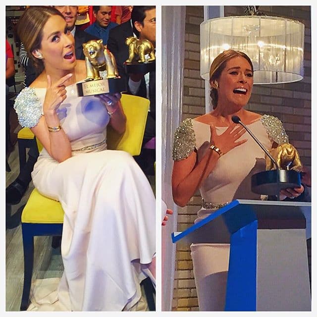 ¡Orgullosa de recibir el Oso de Oro! (3 de septiembre).