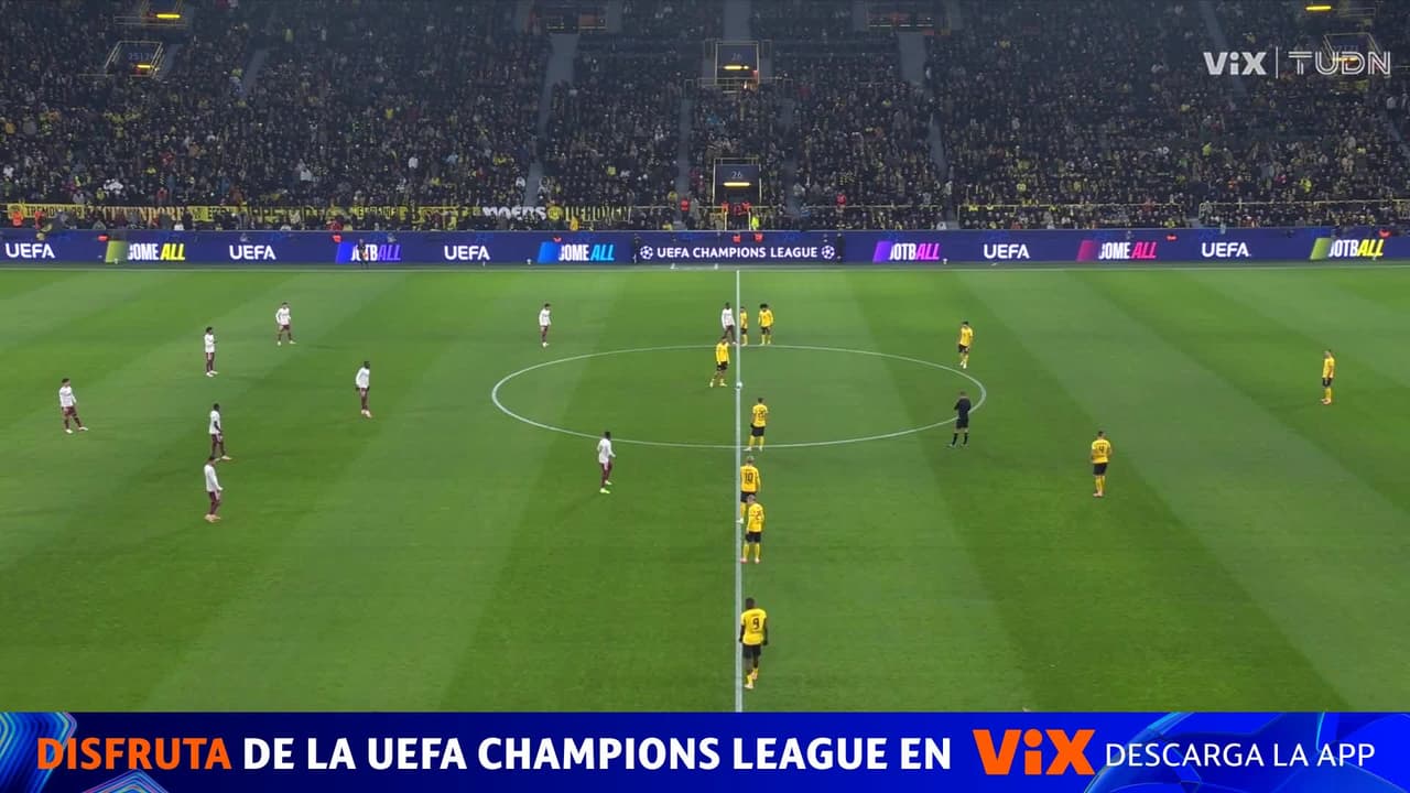 ¡Arranca la transmisión! Borussia Dortmund vs. Villarreal en Champions League