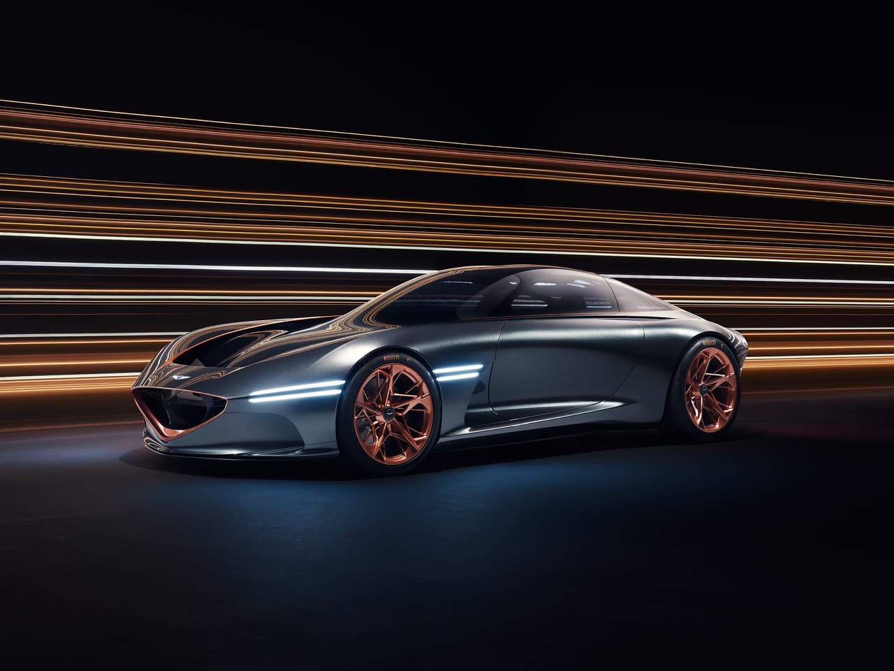 El Genesis Essentia Concept 
<b>es el auto más futurista desarrollado </b>por el fabricante coreano.