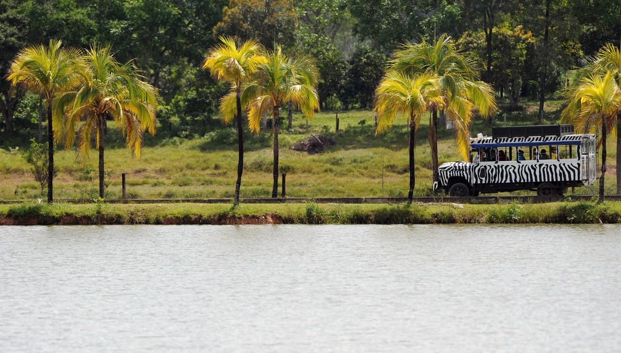 Este es uno de los lagos del lugar.