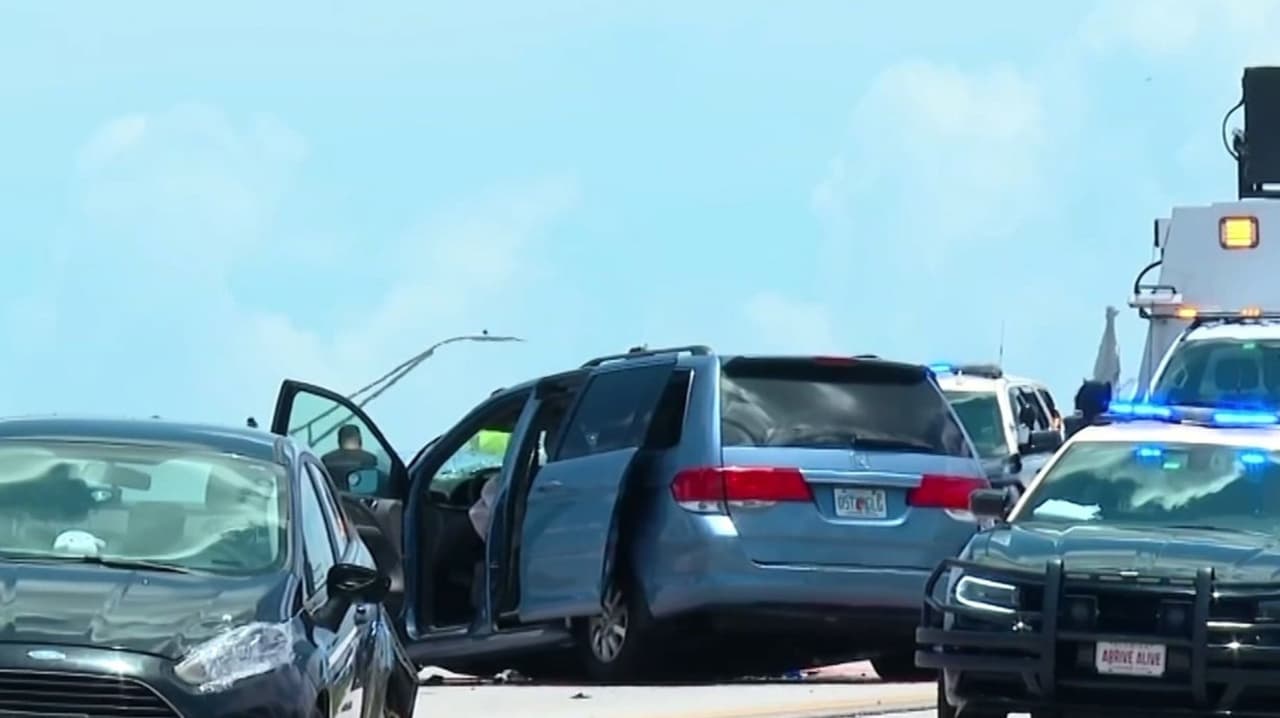Accidente en cadena en la I-75 deja dos muertos y varios heridos; arrestan presunta responsable