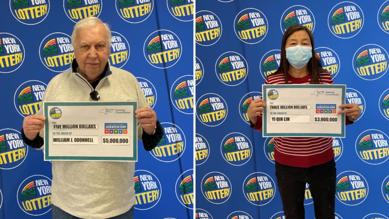 Dos afortunados neoyorquinos ganan sumas millonarias en juegos de raspadito