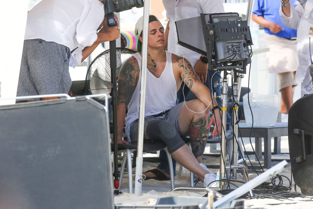 El calor estaba muy intenso.