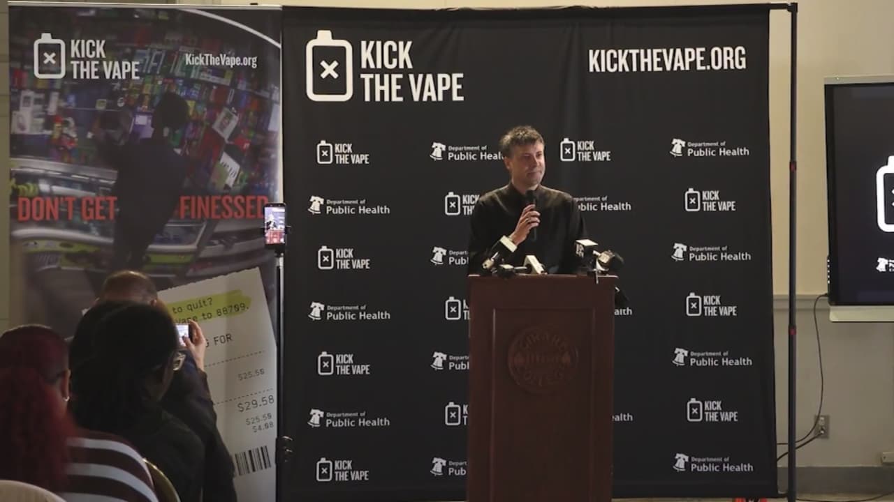 Departamento de Salud de Filadelfia lanza la campaña “Patea el vapeo” para frenar el consumo entre jóvenes
