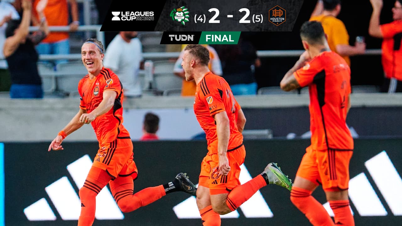 Houston vence a Santos en penales y tiene vida en Leagues Cup 2023