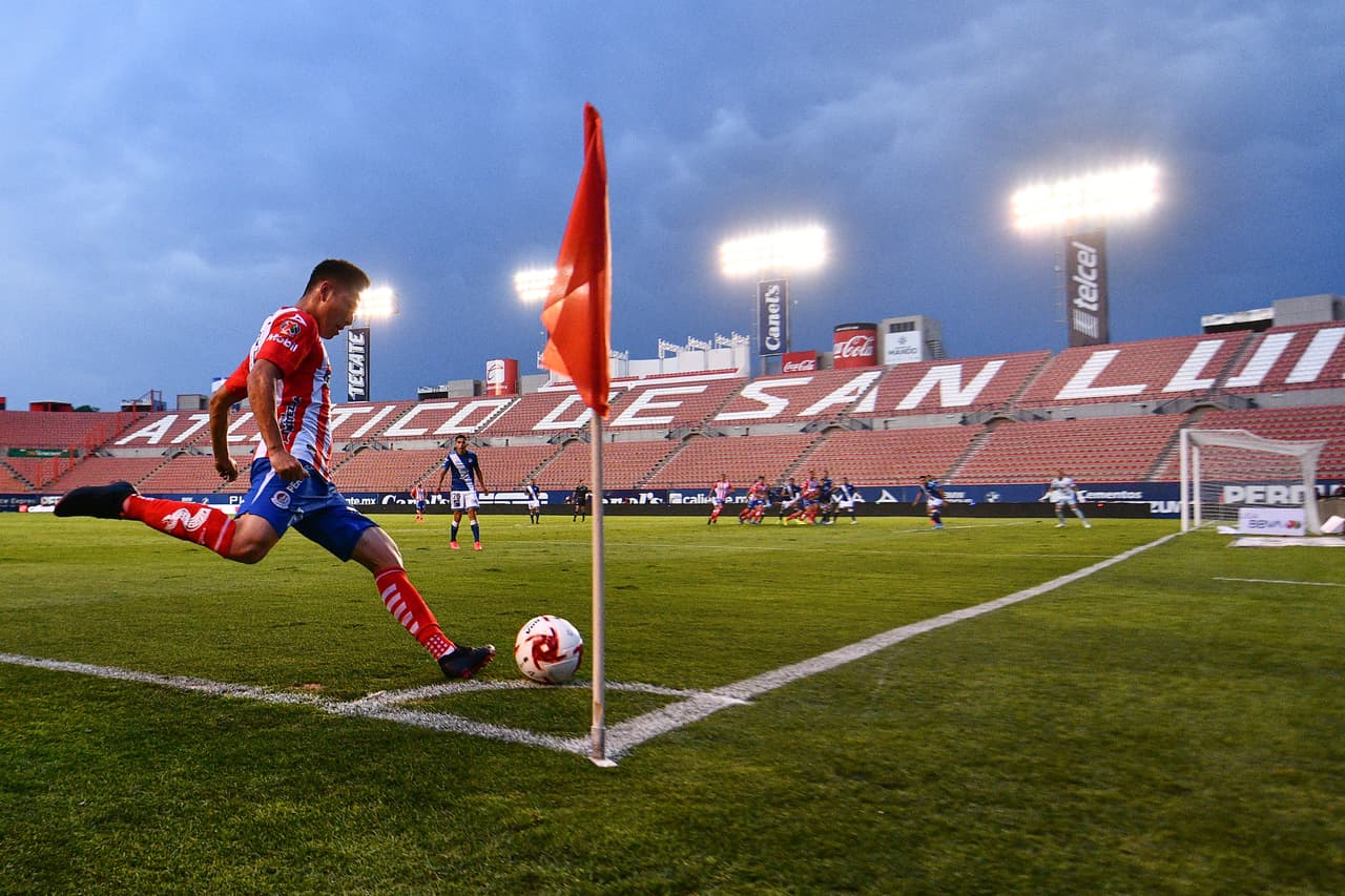 Sin público y sin puntos, así se definió el triunfo de Puebla en su visita ante San Luis.