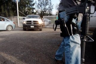 Enfrentamiento en Tanhuato, Michoacán.