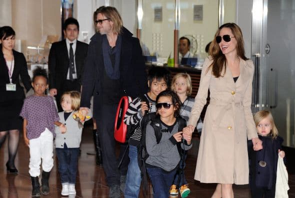 Brad Pitt y Angelina Jolie son padres de Maddox, Pax, Sahara, Shilo, Vivienne y Knox. Estos últimos tres son biológicos.
