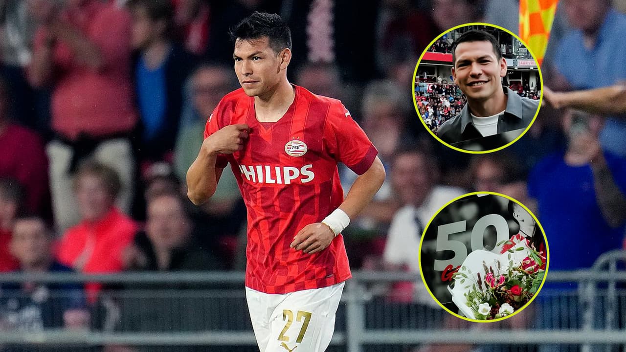 ‘Chucky’ Lozano recibe homenaje por llegar a 50 goles con PSV