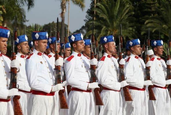En el que también está enterrado su sucesor, el rey Hasán II, padre del actual monarca alauí.
