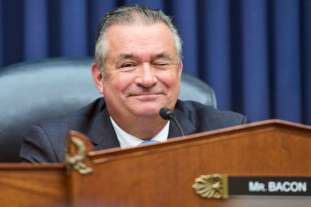 El representante republicano Don Bacon.