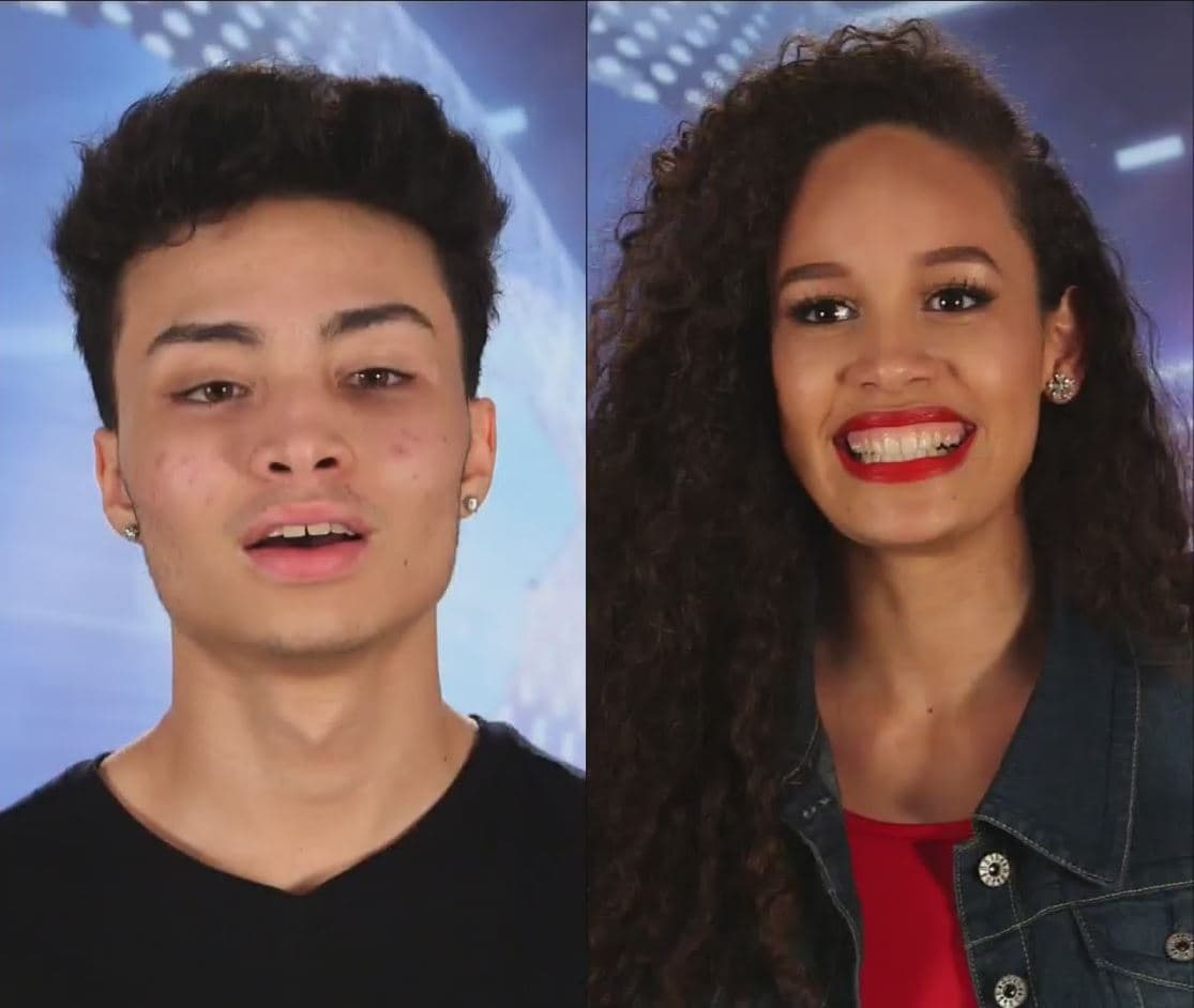 "Cantaste bien, tienes un timbre vocal bonito. Necesito que hables más el español.", le dijo Laura a Christian.