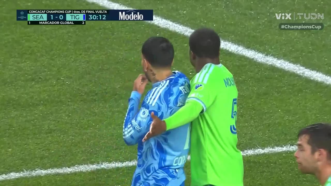 ¡Ruge Tigres en Seattle! Cabezazo letal de Joaquim para el 1-1