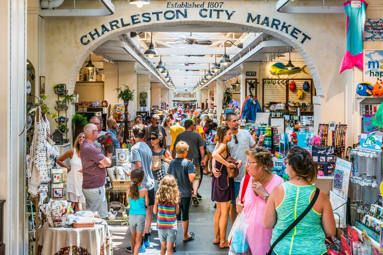 <b>#5 – Charleston, Carolina del Sur.</b> Supera el 1% de nuevos negocios abiertos según la firma digital.