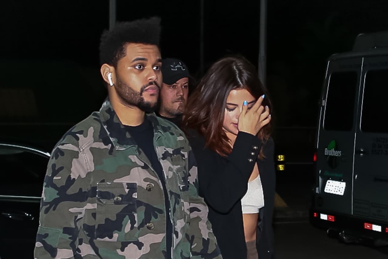 Los fotógrafos los captaron en el aeropuerto internacional Guarulhos el domingo 26 de marzo en Sao Paulo.