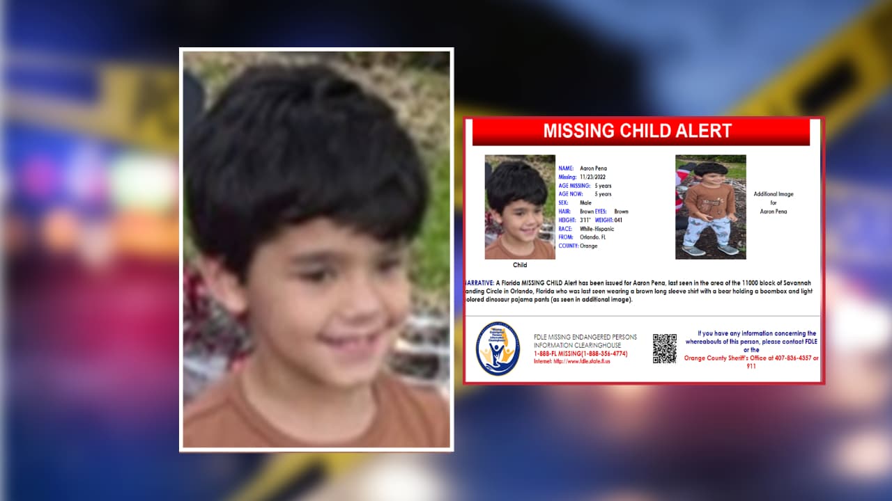 Autoridades buscan a niño autista desaparecido en Orlando