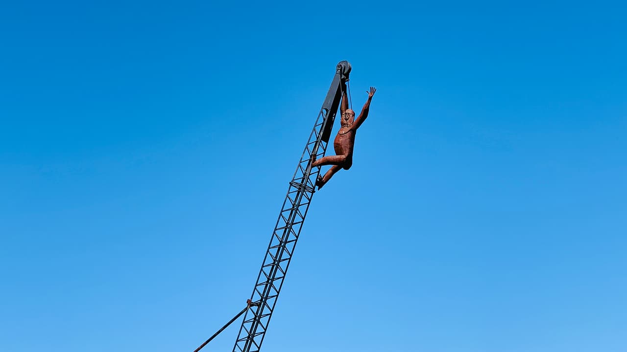 La empresa texana instaló esta exhibición como una manera de demostrar al público su agradecimiento por el éxito de la empresa.