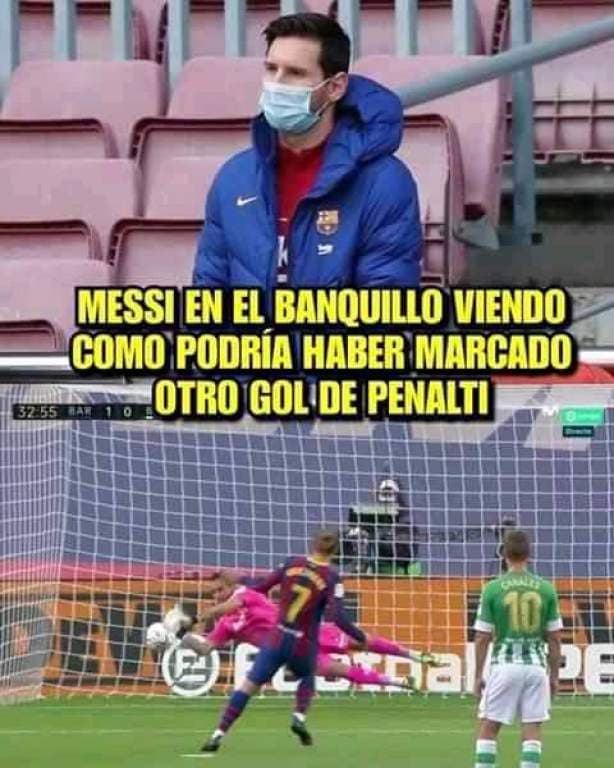 Los memes no perdonaron a Messi ni al Barcelona | Griezmann también terminó ‘raspado’ del cotorreo en redes sociales.